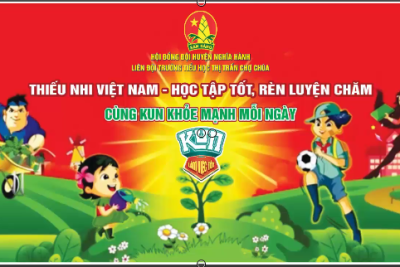Nhảy Flashmod cùng Kun khỏe mạnh mỗi ngày – Bài nhảy: Chiến binh xanh của Liên đội Tiểu học Thị trấn Chợ Chùa-Nghĩa Hành – Quảng Ngãi- Năm học 2022-2023